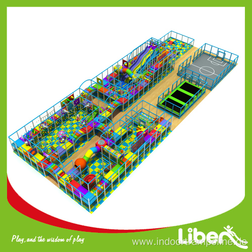 Indoor amusement playground systems center design