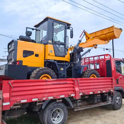 Loader ujung depan pemuat roda 3ton untuk dijual