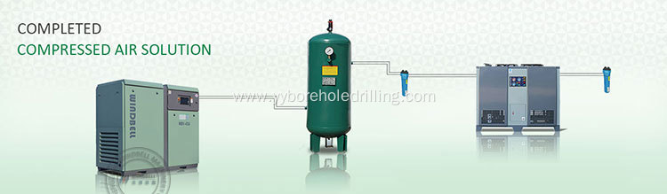 Low Noise 250KW borehole Air compressor