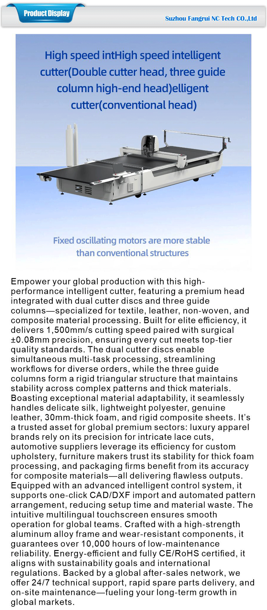 High-speed Cutting Machine -xiangqing1-FR024