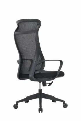 High Back With Head Pillow Adjustable Office Furniture Mesh Office Chairs Red Reception Swivel Best Ergonomic Office Chairs