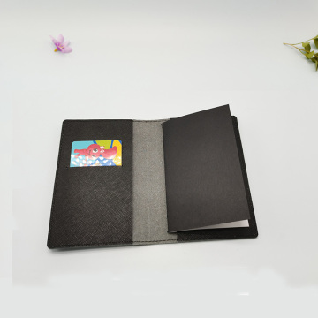 Customized Logo PU Leather Passport Wallet Cover - Travel Protector Case