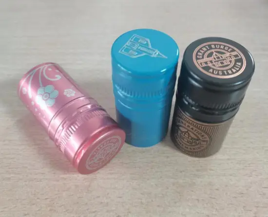 Aluminium Wine Caps Tin Saran