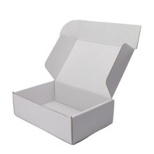 Custom White Corrugated Cardboard Mailers Boxes