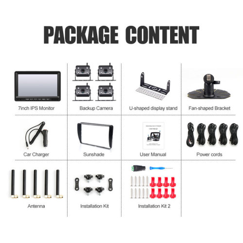 1080P Wireless Backup Camera and Monitor Kit