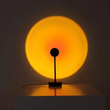 High Quality Affordable Sunset Projection Lamp - RGB Sunset Light for Atmospheric Background