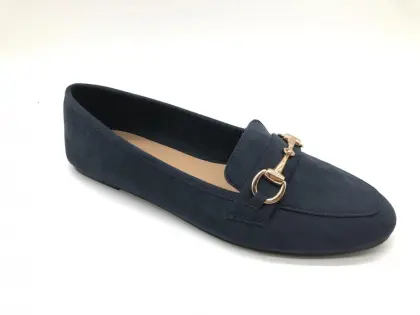 Low Heel Loafer Slip On Comfortable Work Flats
