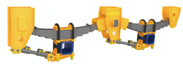 American 13 ton mechanica suspension