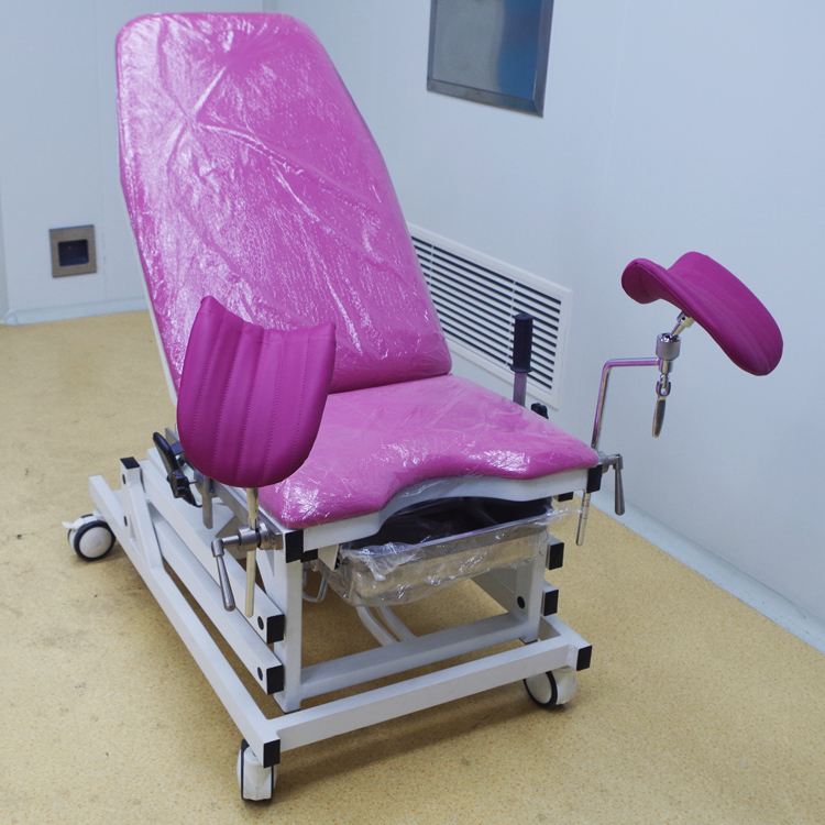 Electric gynecology examination table