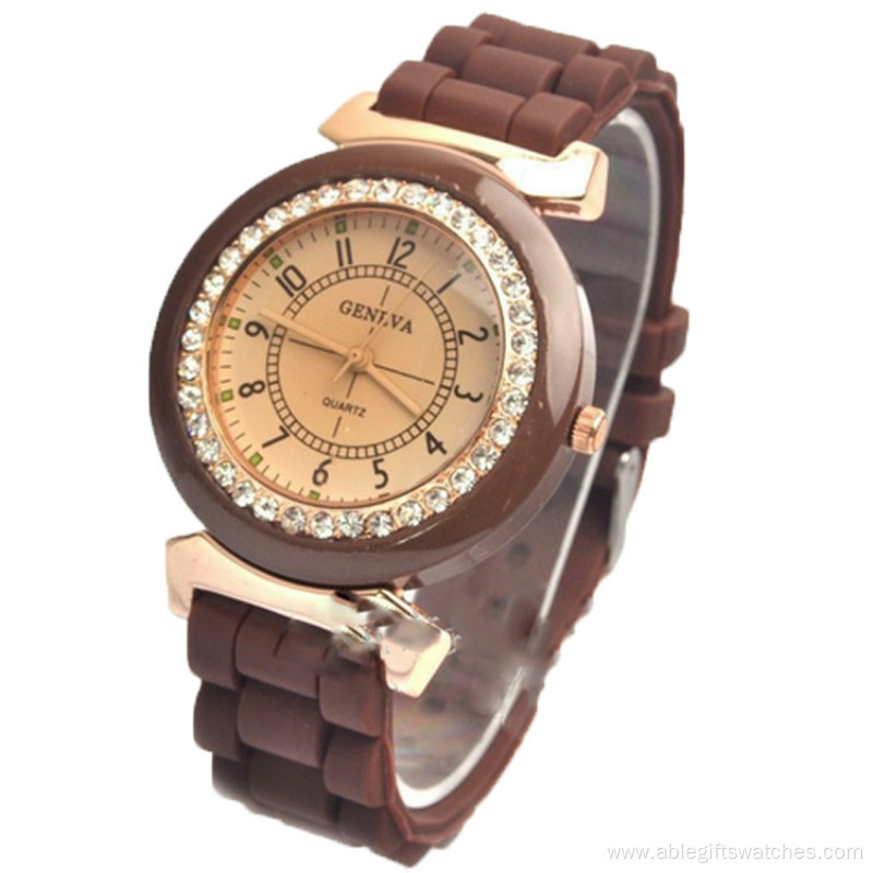 Popular Market Cheap Quartz Geneva Ladies Waterproof Watch