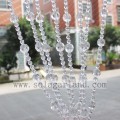 Rideaux de perles de cristal acrylique suspendu rideau de perles de porte