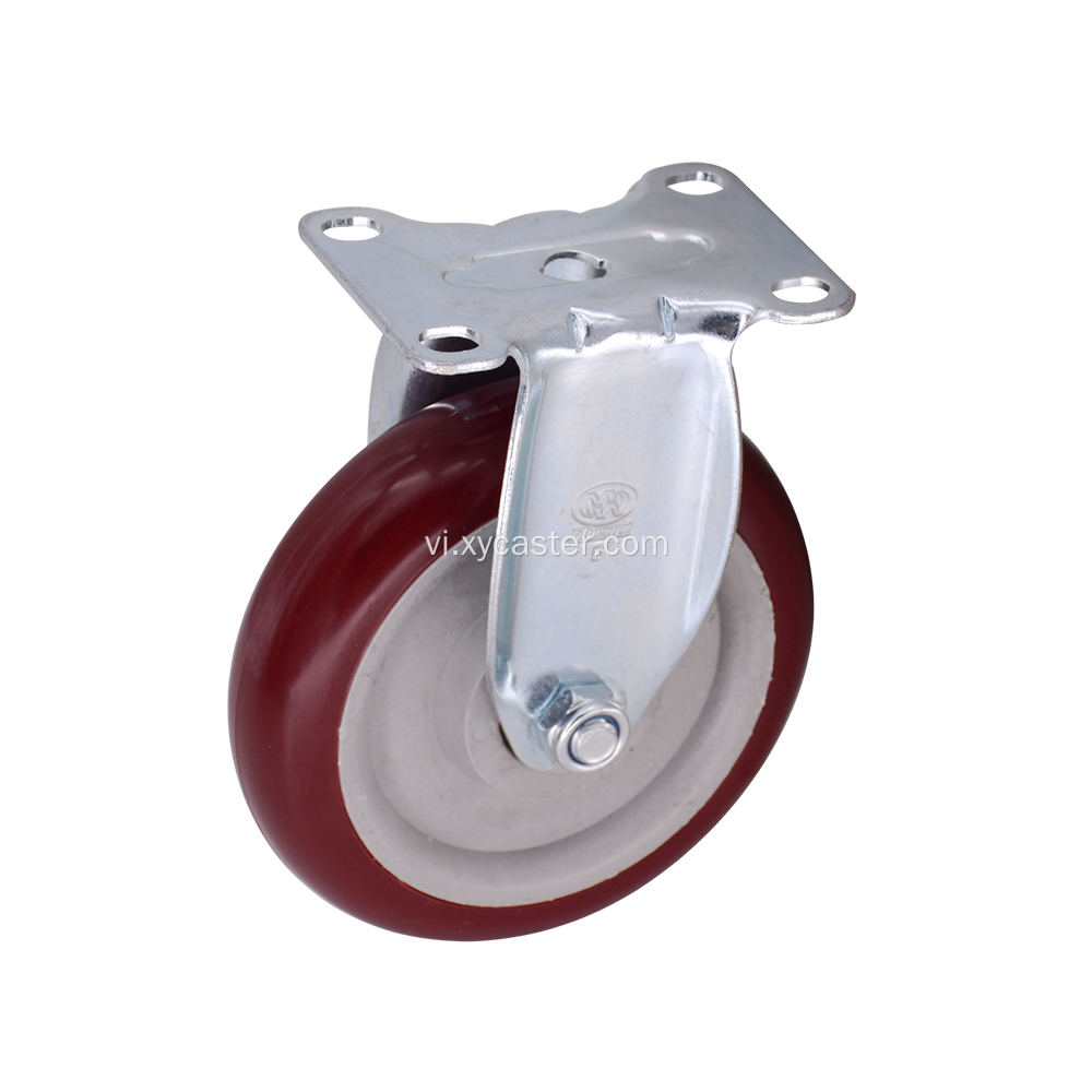 5 inch trung bình nhiệm vụ pvc bánh xe caster