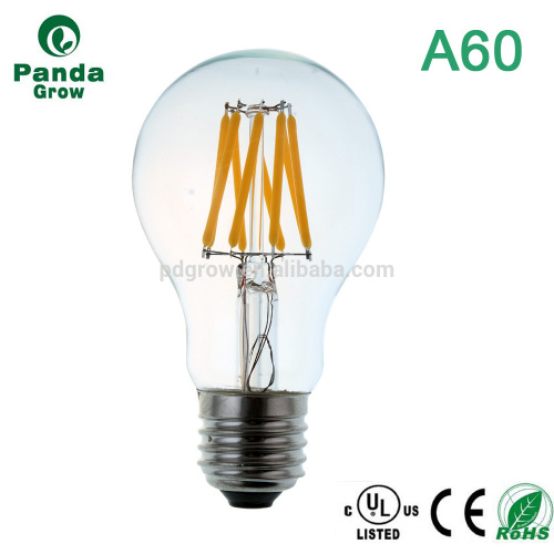 Popular led filament bulb 230V 6W 2700K luminaire led lampen