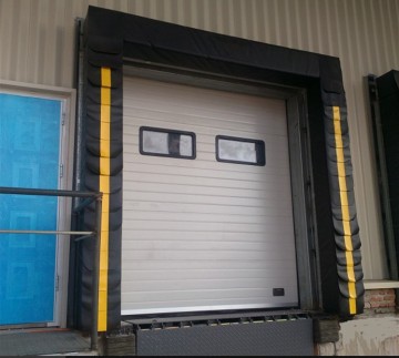 Porte de chargement de chargement de camion et de conteneur logistique