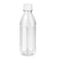 professional factory food grade empty 300ml pet Plastic water drink beverages bottle with screw lid