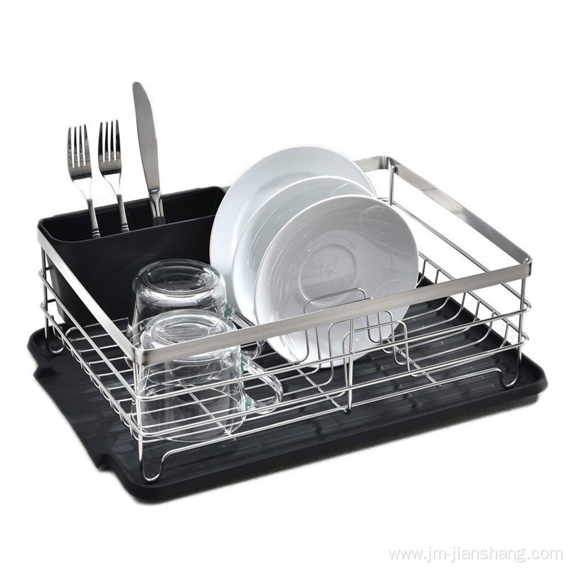 1 Tier Stainless Steel Dish Rack