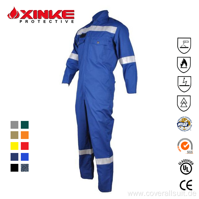 Flame Retardant Anti-static Offshore Coverall Garments