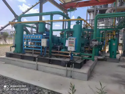 Pyrolysis Gas Compressor for Waste Tyre Pyrolysis Machines