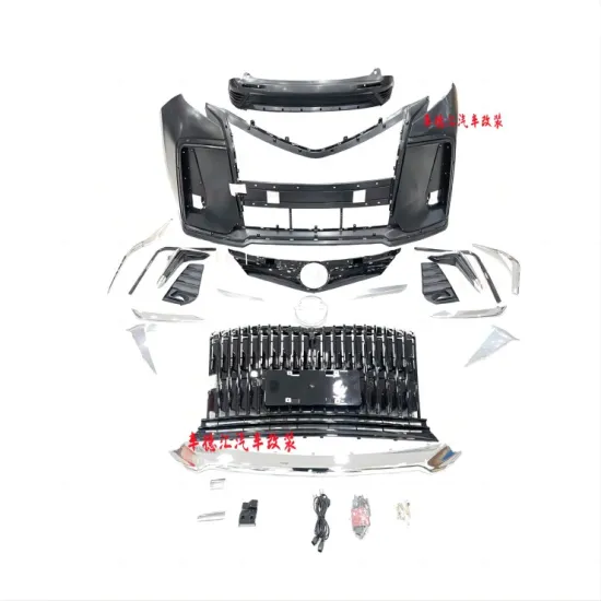 2022 Toyota Senna Crown Style Bumper Kit: Upgrade Front and Rear Bumpers