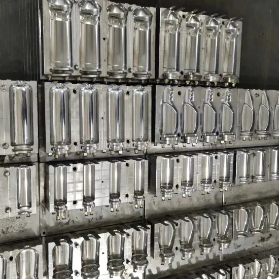 Aluminium Fast Cooling Water Vial Bottle Pre-forming Mold & PET Tank/Can Mold