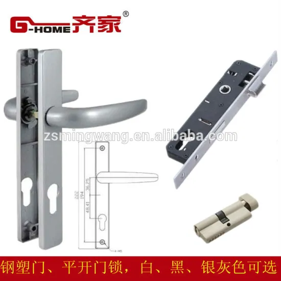 zinc alloy & aluminum door lockset