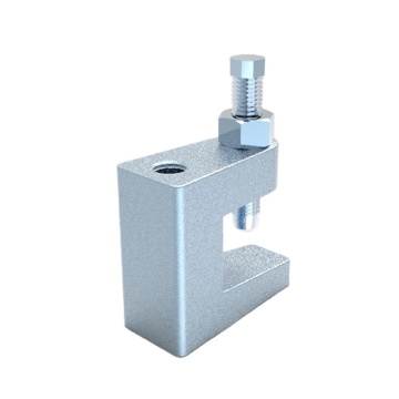 Galvanized Cast Iron M8 M10 M12 Unistrut Top Beam Clamp for Tie Rod