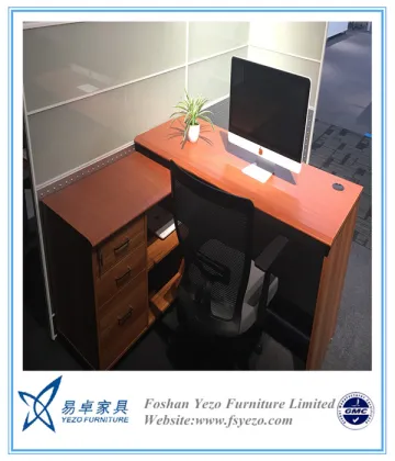 Formica fireproof board curved banding double office desk workstation modular