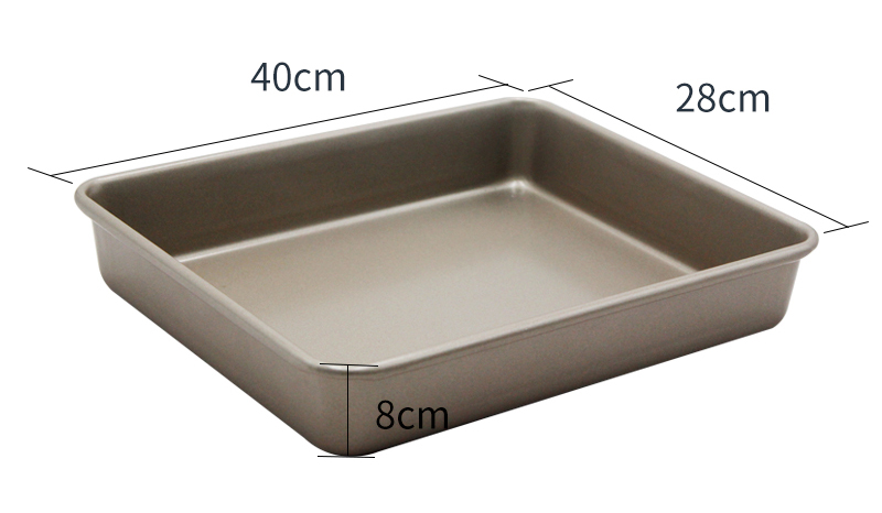 16“rectangular deep cake pan