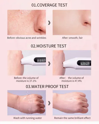 Moisturizing Lightweight Press Powder Cushion Foundation