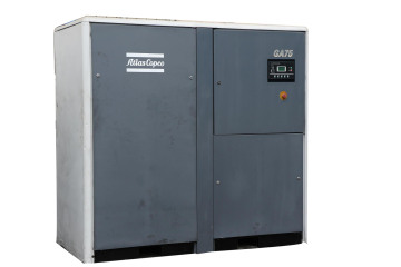 Air Screw Compressor Atlas Copco Ga75 Used Air Compressor