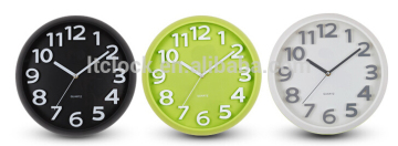 3D plastic fashion wall clock