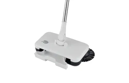 Cordless Floor Cleaner Spin Broom for Dust Removal