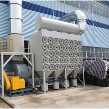 Efficient filter cartridge dust collector