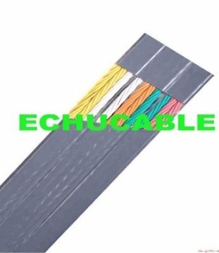 Flat travel cable for elevator TVVB