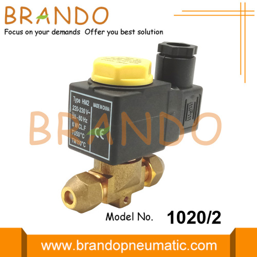 3/8 &#39;&#39; flare Castel Tipo di solenoid Valvola 1020/3 1020/3A6