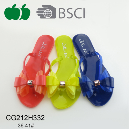 Sıcak Satış Lady Yaz Modası Pvc Flip Flop