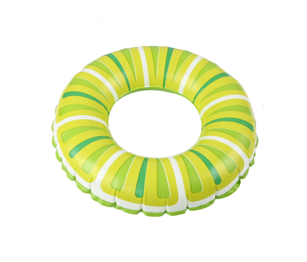 Summer Inflatable PVC Printed Swim Ring Float