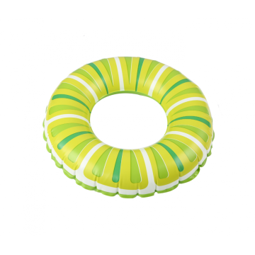 Flotador de anillo de natación impreso PVC inflable de verano