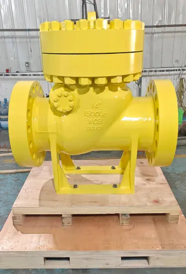 API 6D hign pressure check valve