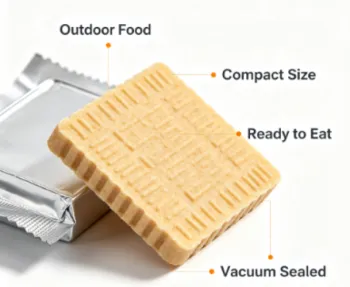 Emergency Rations Kit with High Energy Survival Bars