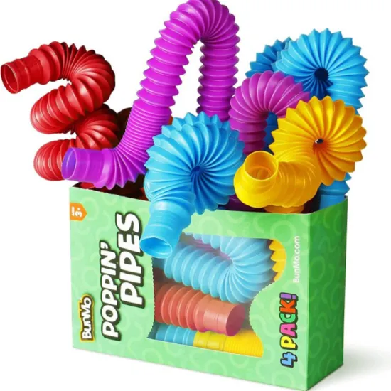 Wholesale Affordable Relief Stress Kids' Fidget Toys: Educational Pop Tubes Sensory Set