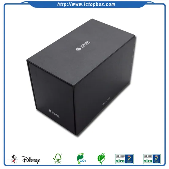 Foil Stamping Retro Design Paperboard Magnet Gift Box