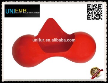 Modern special shape replica comfortable colorful fiberglass Tomato Chair
