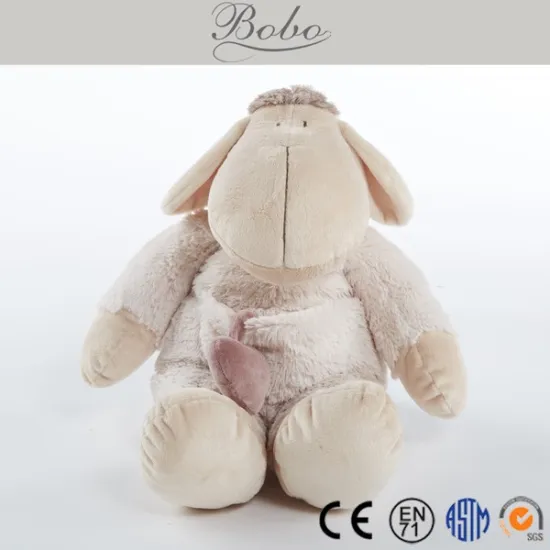 Custom sheep plush stuffed toy for baby