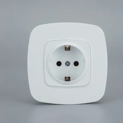 2 Gang European Standard Double Way Wall Light Switch