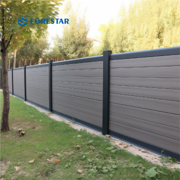 New Coextruded Waterproof Composite Fence for Gardens and Balconies