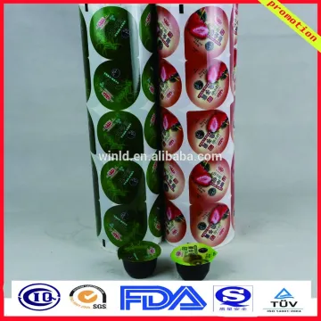 custom pudding food grade peelable film