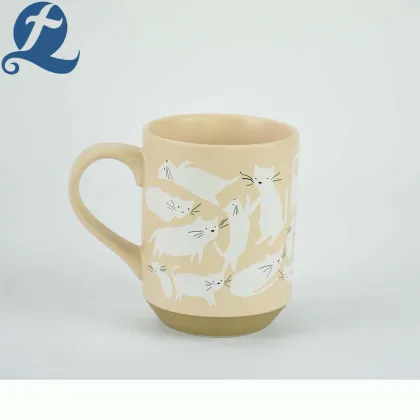 Personalized Custom cats printed porcelain ceramics mug