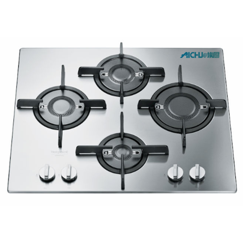 Stainless Steel Kitchenware 4 Burner Cooktop