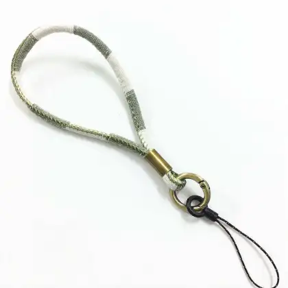Wholesale Wholesale Colorful Mobile Phone Lanyards, Short Chain Rope Mobile Phone Strap Cords